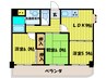 ラプラス住道 3LDKの間取り