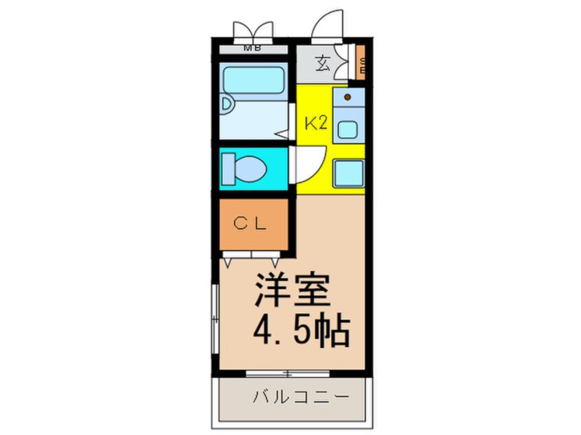 間取図 フレアコ－ト