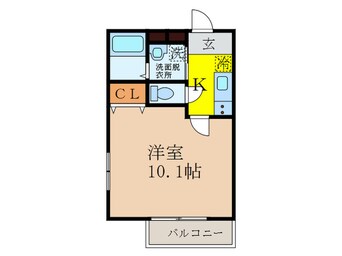 間取図 フジパレス吹田清和園Ⅰ番館