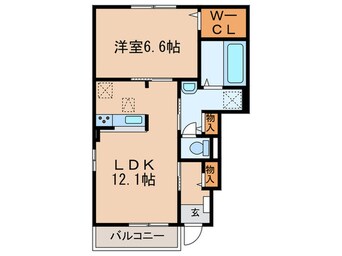 間取図 ソフィア根耒Ⅰ