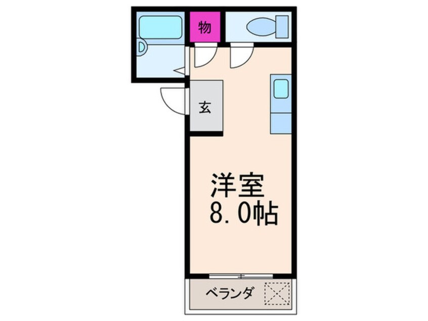 間取図 ハイネスゴ－ルド