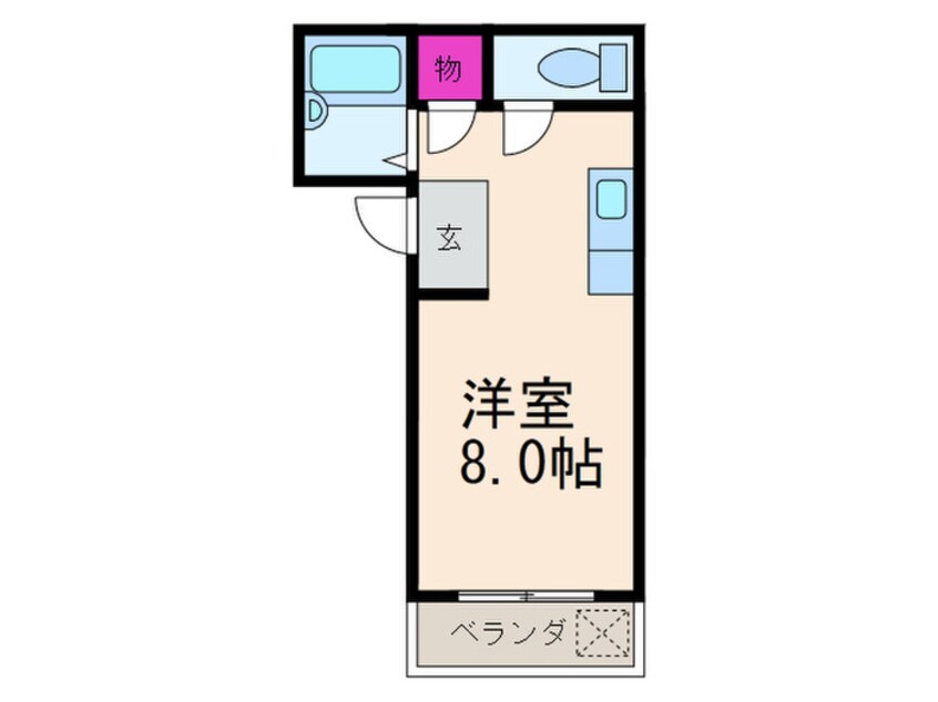 間取図 ハイネスゴ－ルド