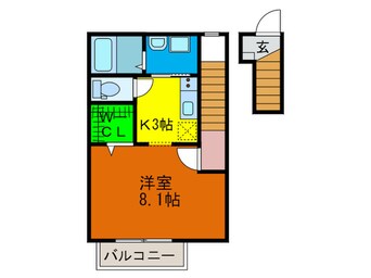 間取図 スマイル東三国ヶ丘
