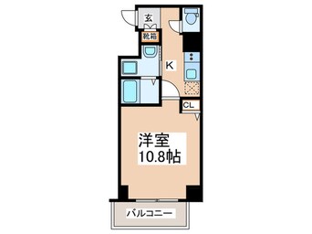 間取図 セオリー難波南(303)