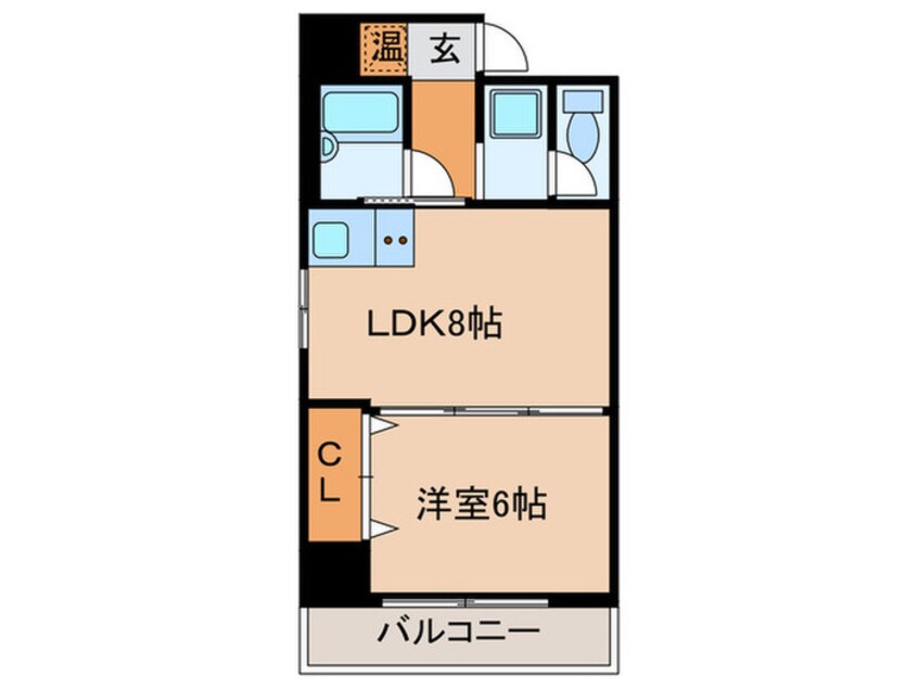 間取図 三宮ＵＥハウス