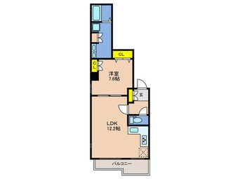 間取図 オーキッドレジデンス神戸三宮