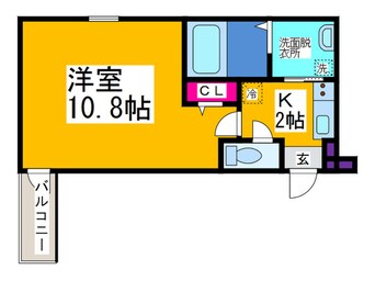 間取図 フジパレス香ヶ丘