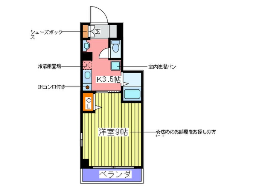 間取図 ラ・リッシュ北梅田