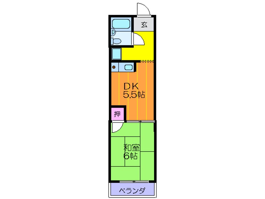 間取図 第２シャルマン