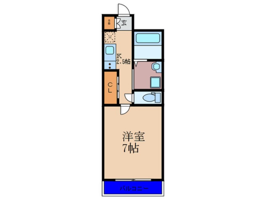 間取図 ルミエール野田阪神