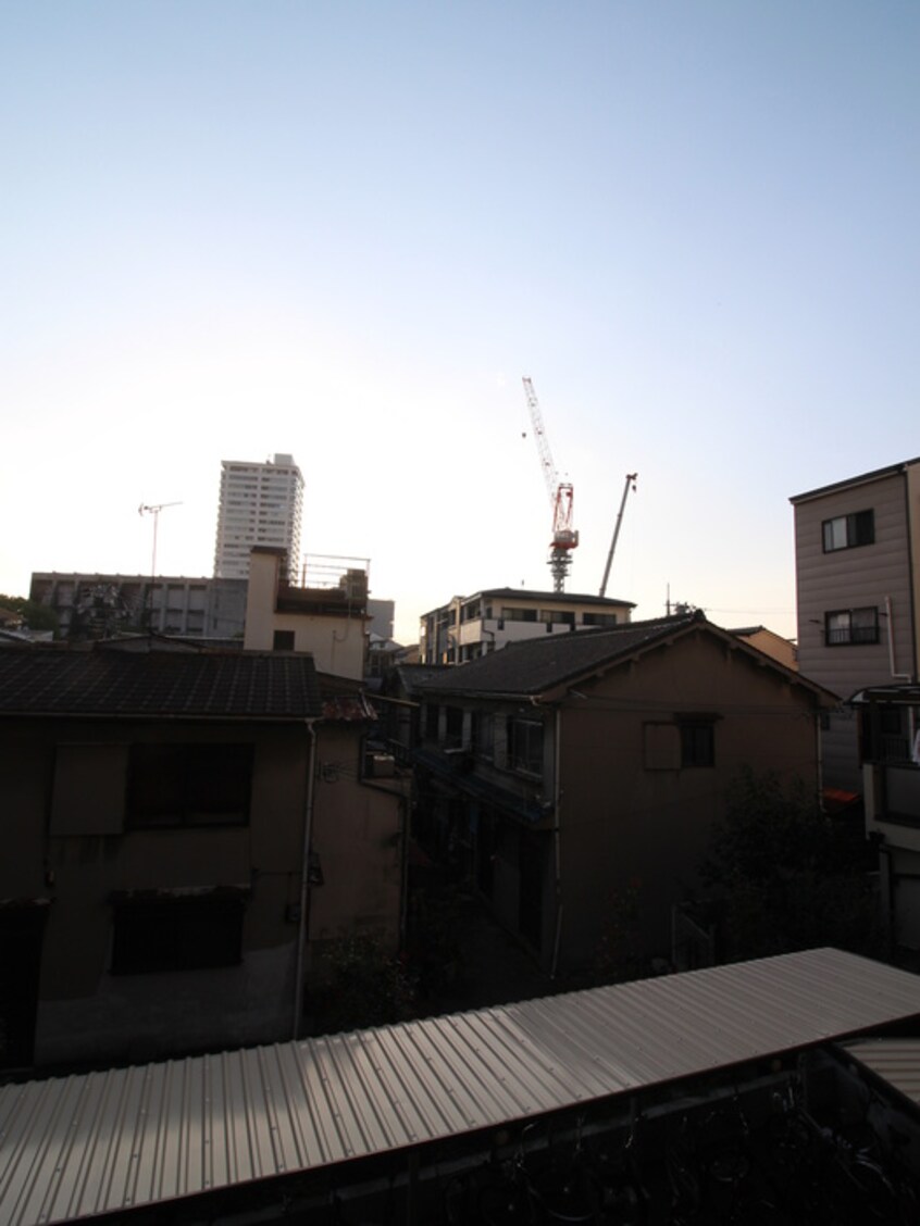 室内からの展望 ルミエール野田阪神