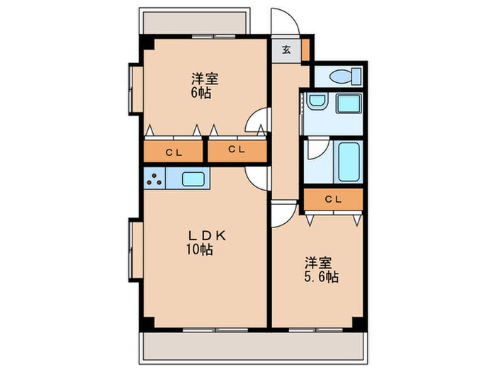 間取り図 Ｖａｇｕｅ桜ノ宮