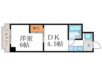 間取図 グランパレ１