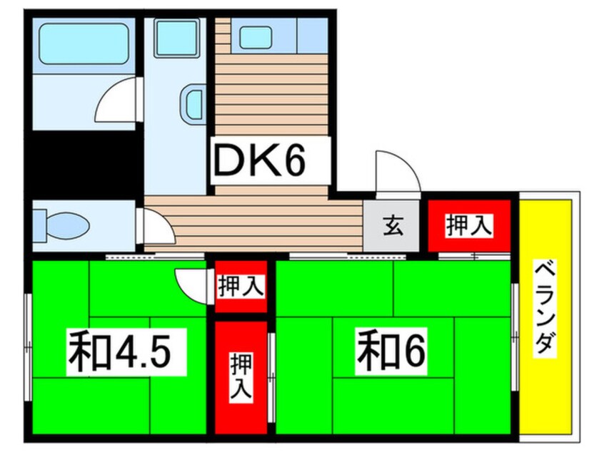 間取図 シティハイム第３ＡＰ