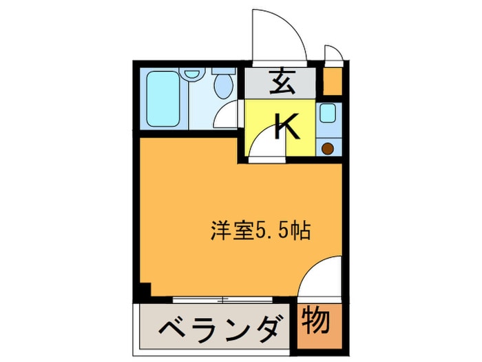 間取り図 ハーモニーハイツ忍ｹ丘
