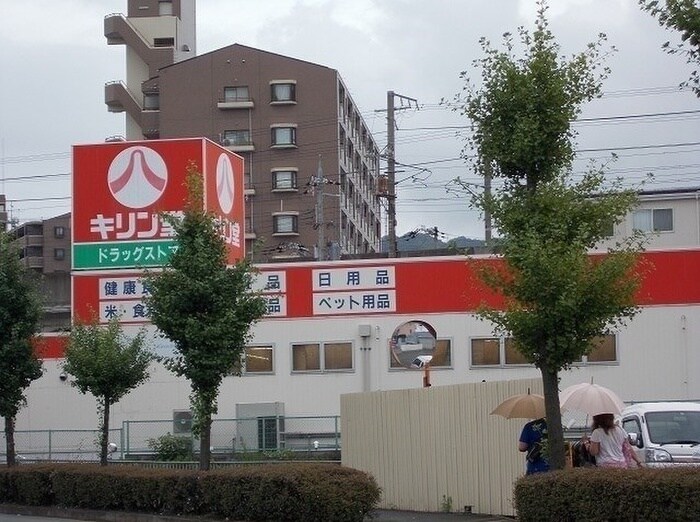 キリン堂(ドラッグストア)まで1237m ハーモニーハイツ忍ｹ丘