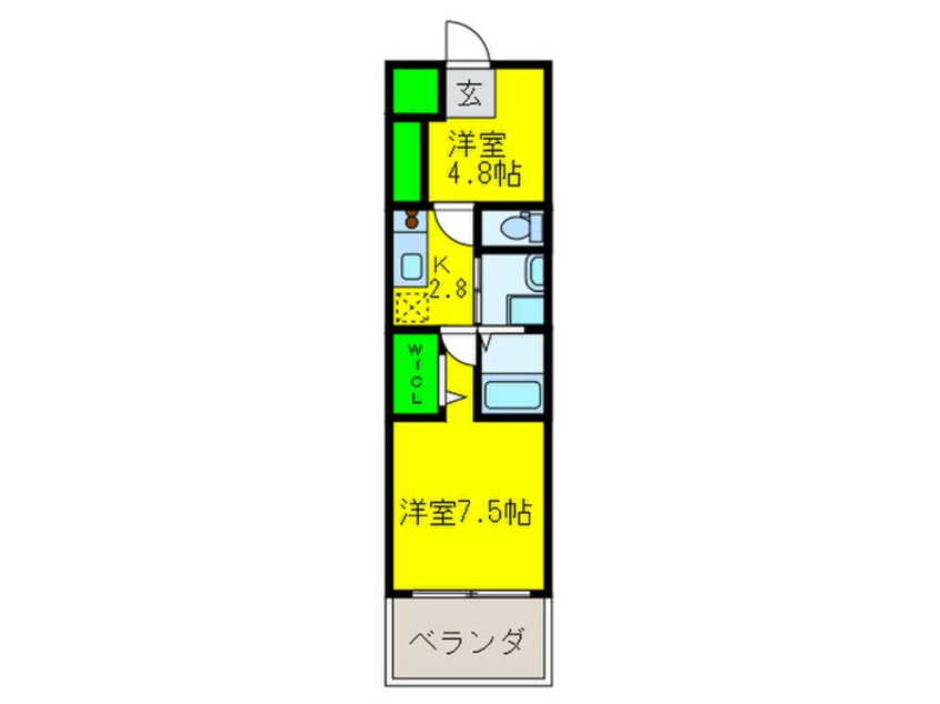 間取図 ドゥスプランドゥ－ル