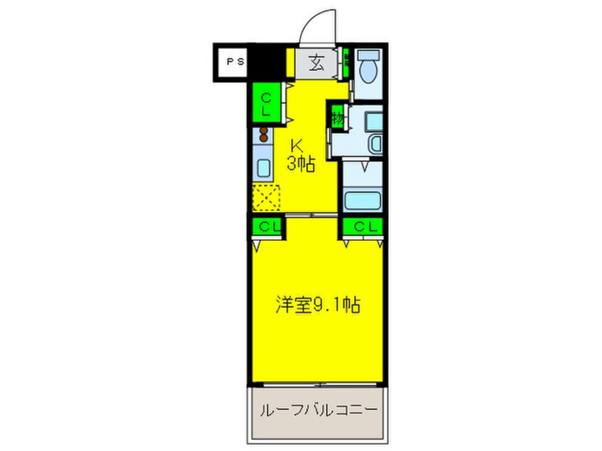 間取図 ドゥスプランドゥ－ル