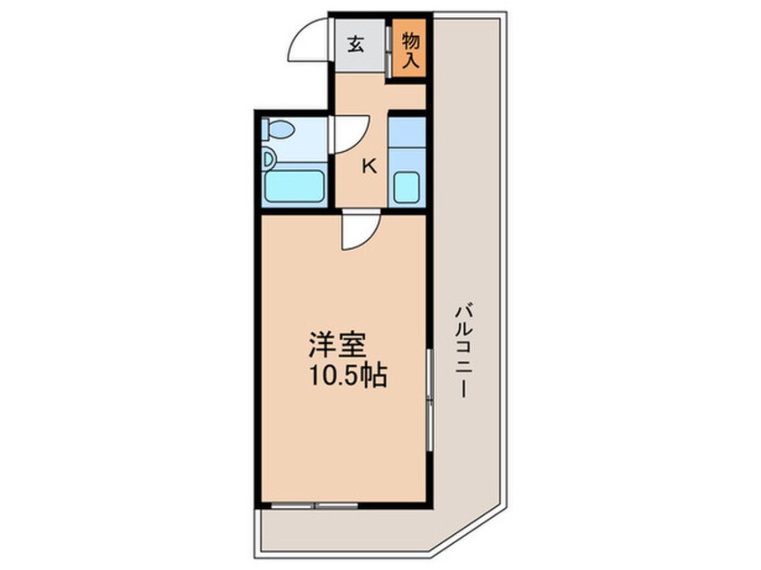 間取図 セランハイツ