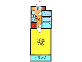 間取図 リヴァ－シャロウ西三荘