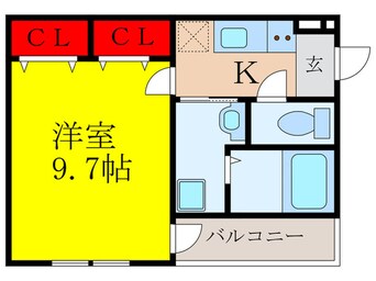 間取図 フジパレス吹田清和園Ⅱ番館