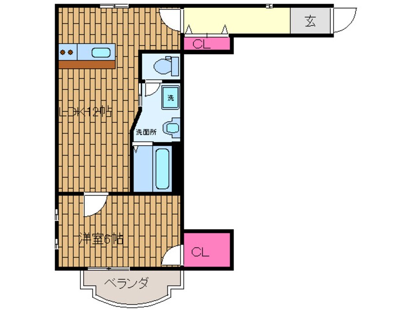 間取図 エアロ