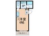 サウスメゾンＭ．Ｍ 1Rの間取り