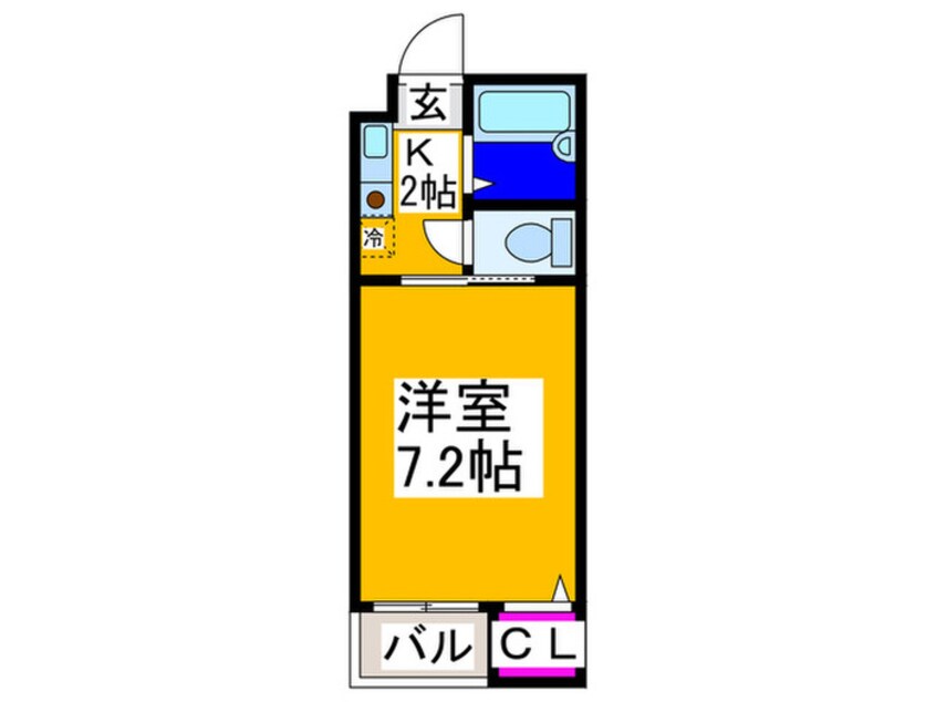 間取図 ミドゥスジ堺