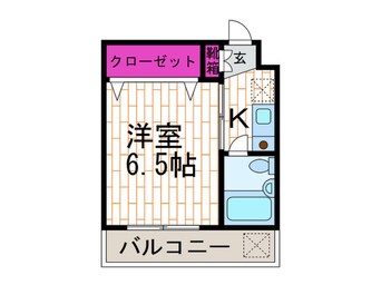 間取図 アローフィールド