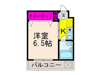 間取図 アローフィールド