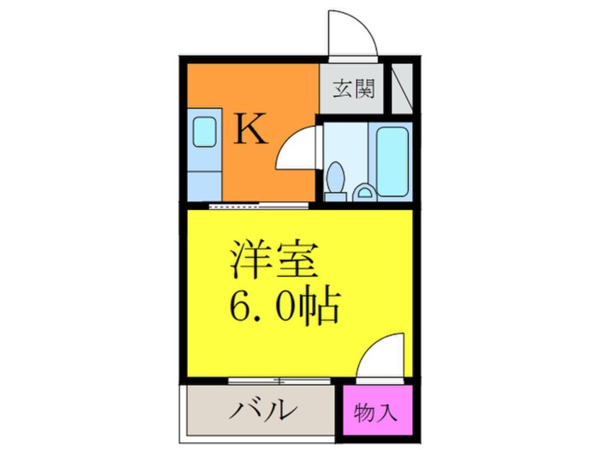 間取図 第２三竝マンション