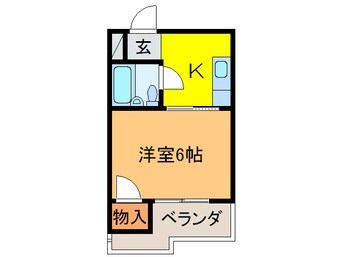 間取図 第２三竝マンション