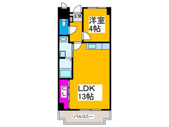 間取図 ヴィラ富貴2