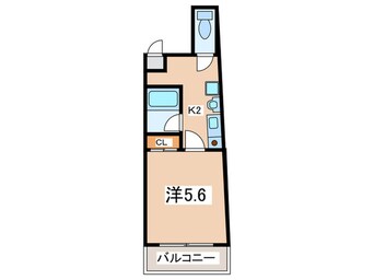 間取図 サンハイツ北田辺