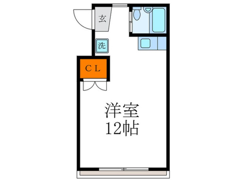 間取図 コク－ン三条大宮