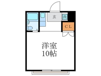 間取図 コク－ン三条大宮