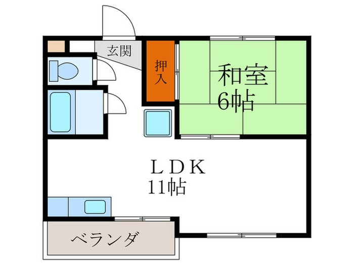 間取り図 コク－ン三条大宮
