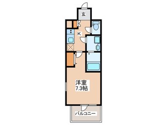 間取図 エスリード難波ＳＯＵＴＨ(701)