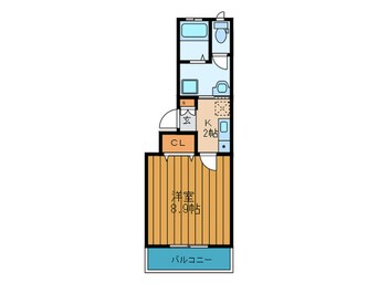 間取図 やまさコート八番館