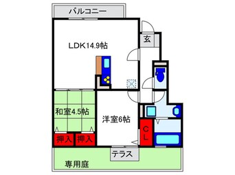 間取図 サザンパレス