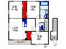 サザンパレス 3LDKの間取り