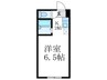 サニ－ハウス堀 1Kの間取り