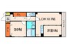 グランディール清水五条 1LDK+Sの間取り