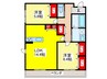 La Maison Blanche 2LDKの間取り