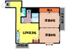 Ｔ・Ｋ矢倉 2LDKの間取り