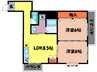 Ｔ・Ｋ矢倉 2LDKの間取り