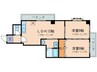 Ｔ・Ｋ矢倉 2LDKの間取り