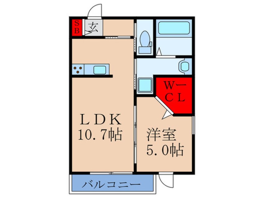 間取図 SMART　COURT淡路駅前