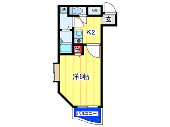 間取図 グリーンシティ森ノ宮