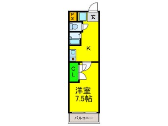 間取図 ク－ルブリ－ズ